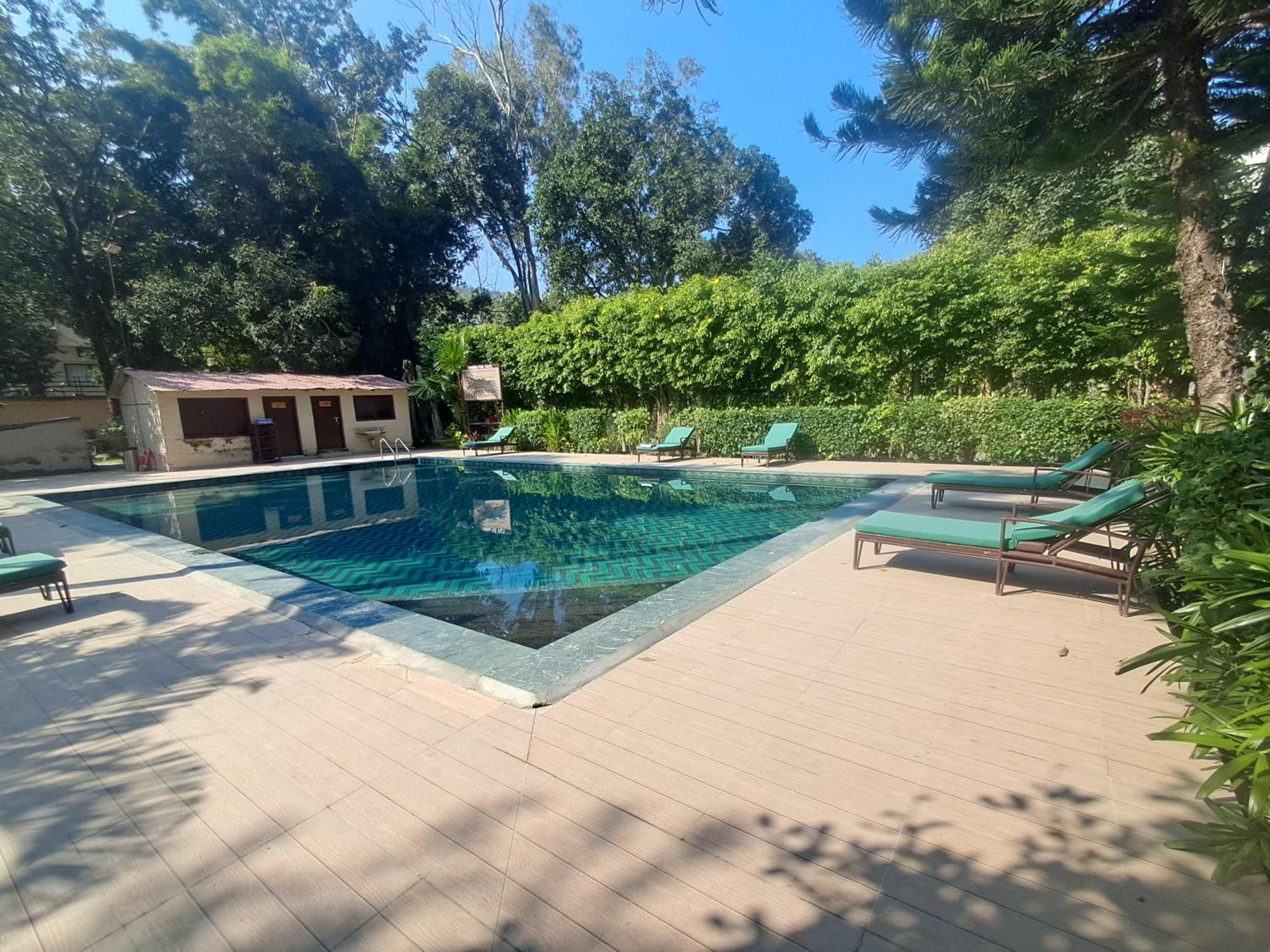 Bel-La Monde Hotel "Riverside" - Jim Corbett Garjia Dış mekan fotoğraf