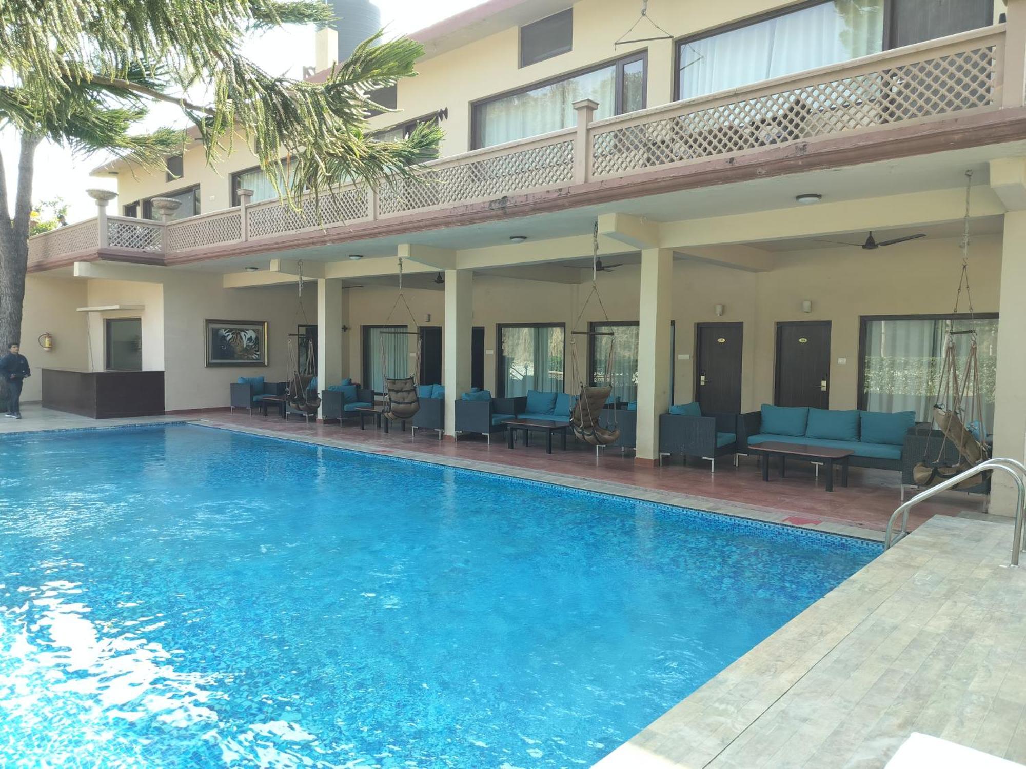 Bel-La Monde Hotel "Riverside" - Jim Corbett Garjia Dış mekan fotoğraf