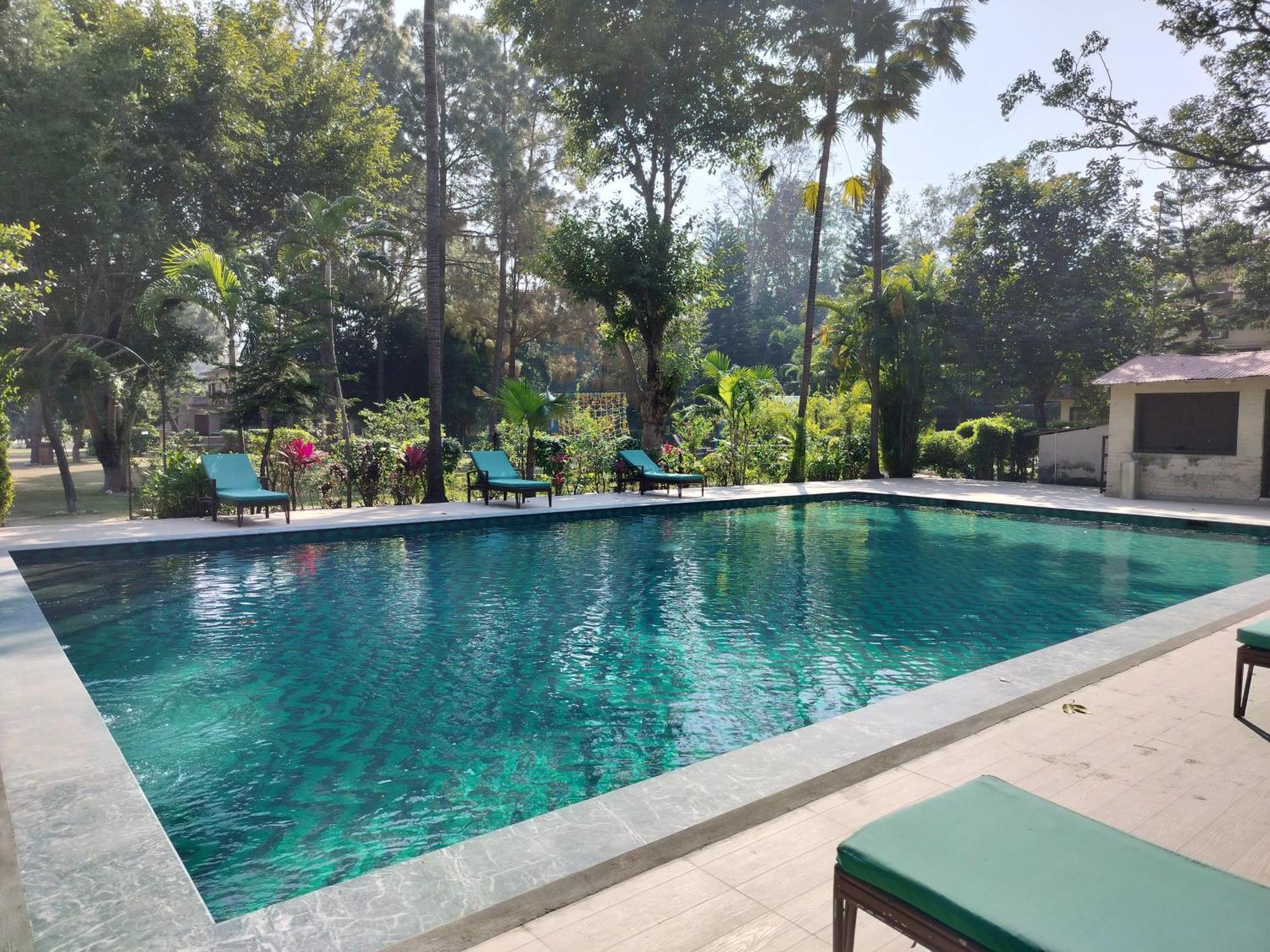 Bel-La Monde Hotel "Riverside" - Jim Corbett Garjia Dış mekan fotoğraf